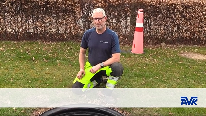 Case at Aarhus vand test facility showing supa maxi and PE ends