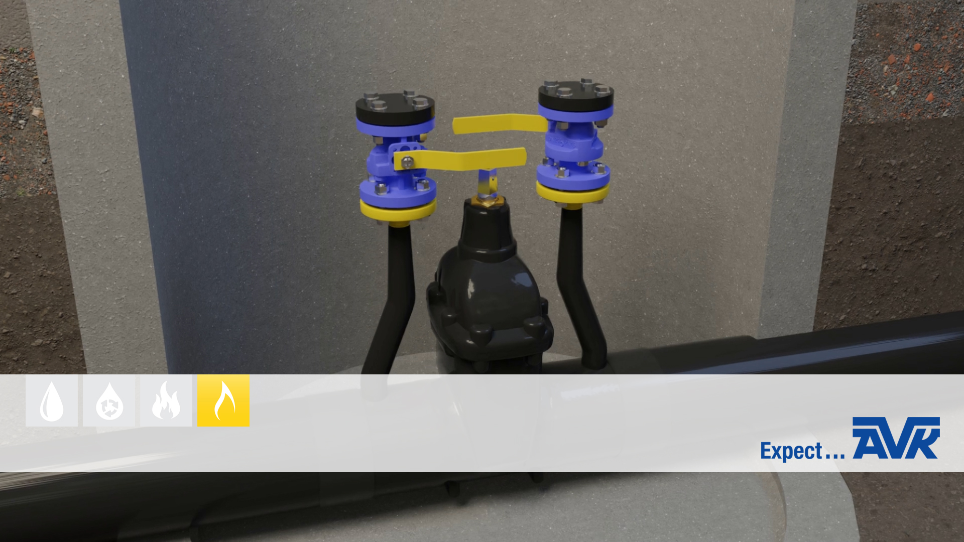 New AVK gas gate valves with purge points AVK International