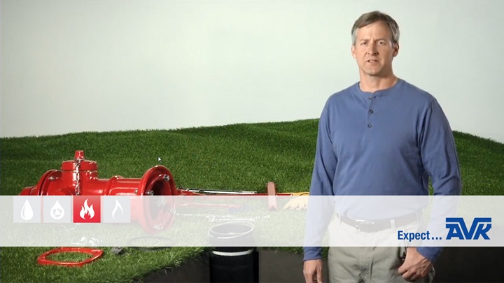 Dry barrel hydrant traffic repair kit - thumbnail