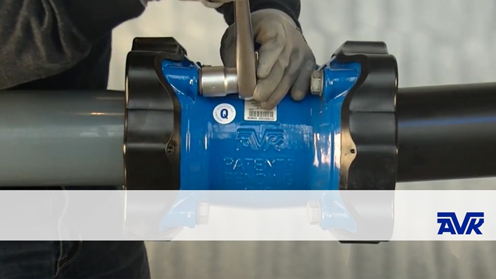 Supa Maxi coupling installation