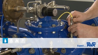 Installation of a Regulo controller on an AVK pressure reducing valve - thumbnail