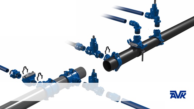 Threadless connection system | Supa Lock™ - AVK International